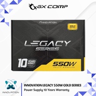 INNOVATION LEGACY 550W GOLD SERIES PSU 10 Years Warranty | 550 Watt Power Supply with 10-Year Offici