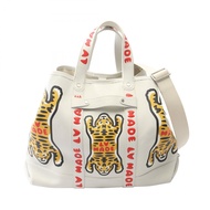 【มือสอง】 หลุยส์ วิตตอง LOUIS VUITTON กระเป๋าโท้ท LOUIS VUITTON × NIGO Trolley Tote Tiger Blanc 2WAY 