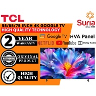 TCL 55/65/75 Inch 4K UHD 2026 Years New Model Google TV Murah 55P6L 65P6L 75P6L