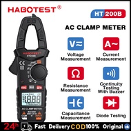 1 Year Warranty👍HABOTEST HT200A/B Digital Clamp Meter 600V AC/DC 2000 Counts Voltmeter Ammeter Data 