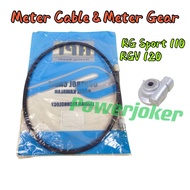 Suzuki RG Sport/RGV 120/RG 110 (Meter Gear/Meter Cable/Speedometer Speedo Meter Cable/Tali Meter/Kabel Meter