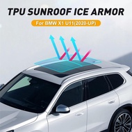 For BMW X1 U11 2020-UP Window Sunroof Sticker Roof Film Ice Armor Heat-resistant Sunshade Film Decal