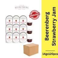 Beerenberg Fruit Jam - Strawberry, Orange Marmalade, Apricot, Raspberry | 1 box 120pcs
