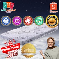 6 Inches Natural Foam Quilted Cooling Posture Mattress / Tilam Natural Foam