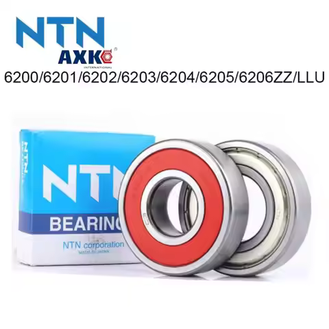 Japan 100% Original NTN Bearing 6200 6201 6202 6203 6204 6205 ZZ LLU ABEC-9 10*30*9 12*32*10 15*35*1