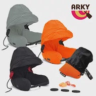 ARKY Somnus Travel Pillow 咕咕旅行枕-快速充氣版+專用收納袋但尼丁橘+收納袋