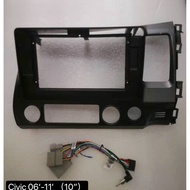 ANDROID PLAYER CASING 10.1  HONDA CIVIC FD 2006-2011