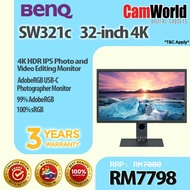 BENQ Monitor SW321c 32-inch 4K