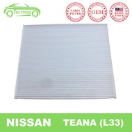 Nissan Teana 2015-(L33) Cabin Air Filter