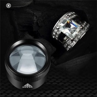 [homozy] 5Pcs Jewelers Eye Loupe Set Watchmaker Loupe Set Watchmakers  5x 10x 15x 20x 30x
