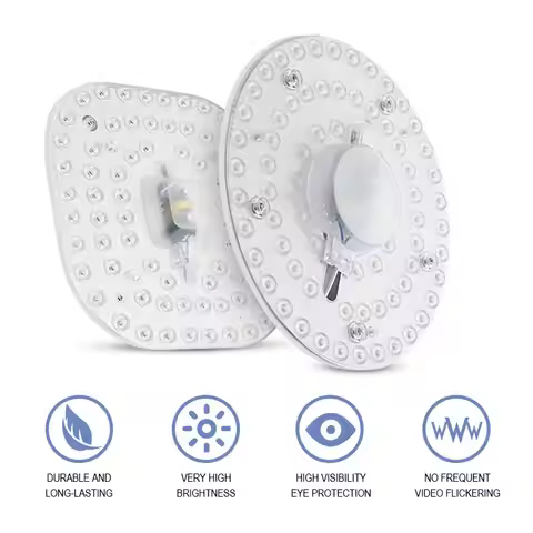 50W 36W 24W 18W 12W LED circular panel round light SMD LED circular ceiling board circular light boa