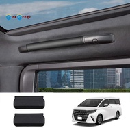 Car Roof Handle Leather Protection Pads with Sponge for  ALPHARD/VELLFIRE 40 Series 2023+ Interior A