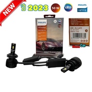 หลอดไฟหน้า LED Philips Ultinon Rally 3550 H7 H4 HB3 HB4 H11 HIR2 50 Watt 9000 Lumens