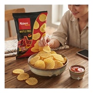 WAFFLE CRISPY RICHEESE FACTORY LEVEL 1 SPICY CHICKEN FLAVOR