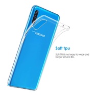 Samsung Galaxy A30S A50/ A50S/ A70/ A80/ A90/ A90 5G Ultra Thin TPU Softcase Transparent - Clear