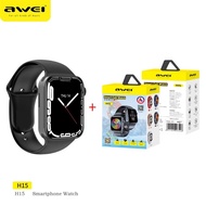 Awei H15 Smart watch Men Women Bluetooth Smartwatch Answer Calls Custom Watch Wireless Charging Spor