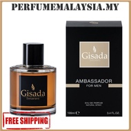 GISADA AMBASSADOR MEN EDP 100ML PERFUME