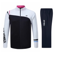Autumn Winter New Style Badminton Jersey Suit Men Women Jacket Trousers Quick-Drying Children Badmin