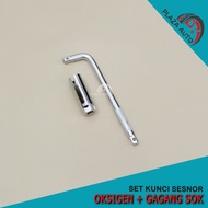 22 mm Car Oxygen Sensor Key Package + 1 2 Inch Socket Handle Ready to Use