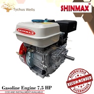 Shinmax Gasoline Engine 7.5HP Low Speed for 1 Bagger Cement Mixer