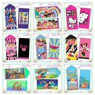 Sampul Raya 2024 1pek/5pcs Sampul Duit Raya Kartun Floral Pastel