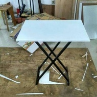 Folding Table uk 70x50x70 / Industrial Minimalist Dining Table / Cafe Table / Bazaar Table / Exhibit