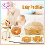 Newborn Food Grade Silicone Pacifier Anti-drop Sleep Tool Safe Baby Pacifiers 0-12 Months With Box