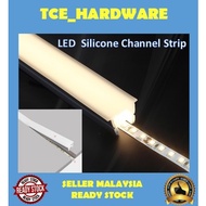 LED Silicone Channel Strip Light Rubber Silicone LED Channel LED Cover Casing Housing LED Profile Ho