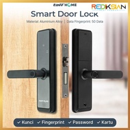 Taffhome Smart Door Lock Password Fingerprint Card - H1-XG