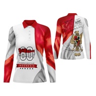 MERAH AUGUST 17, 2025 T-SHIRT AUGUST 17, 2025 SHIRT/ RED AND WHITE T-SHIRT/ AUGUST 17 JERSEYPOLO FUL