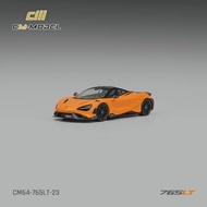 Mclaren 765LT Papaya orange car model scale 1:64 CM model CM64-765LT-23