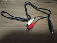 音頻線 一分二 3.5mm 轉 RCA