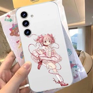 Mesuca | M-Madoka Magica Y2k Girl Phone Case For Samsung Galaxy S21 S22 S23 S24 S25ULTRA FE Ultra Pl