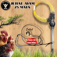 jerat ayam hutan 25 mata