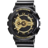 Casio G-shock Original Watch GA110GB-1AHDR Black Gold International Manufacturer Warranty Authorized
