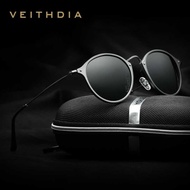 Veithdia Kacamata Hitam Pria UV Lensa Polarized Original