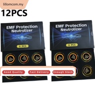 LOMC◇12PC Radiation Protection Stickers Protection  for Neutralizer EMF Electronic Blocker