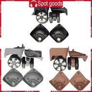 WIN 1 pair A78 DIY Suitcase Luggage Replacement Casters Swivel Repair Accessories Mute Roller Wheels