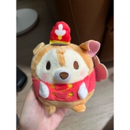 red dog plushie keychain