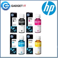 HP GT53 BLACK/GT52 CYAN/MAGENTA/YELLOW 70ML ORIGINAL INK BOTTLE (INK-HP-1VV22AA/M0H54AA/M0H55AA/M0H5