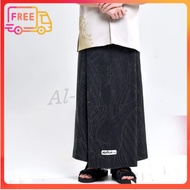 HITAM Rabbani ORI Palestinian Rabbani Sarong Slimo SJ3 200 Black Palestinian Motif Style Al-Muqiit.S