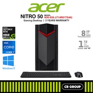 Acer Nitro N50-656 (i714R81TS46) -Intel Core i7-14700F -GeForce RTX 4060 8GB -8GB RAM - 1TB SSD (3Yr