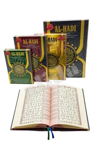 Al-Quran Tajwid Al-Hadi besar Alquran Terjemah dan Tulisan Latin Per Kata Alhadi