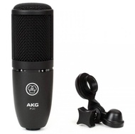 AKG P120 Diaphragm Condenser Microphone for Clear Vocals & Instruments. Studio Recording or Live. XL