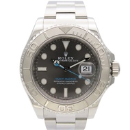 勞力士遊艇名仕型 116622 不鏽鋼鉑金銀色錶盤深銠金屬男士腕錶