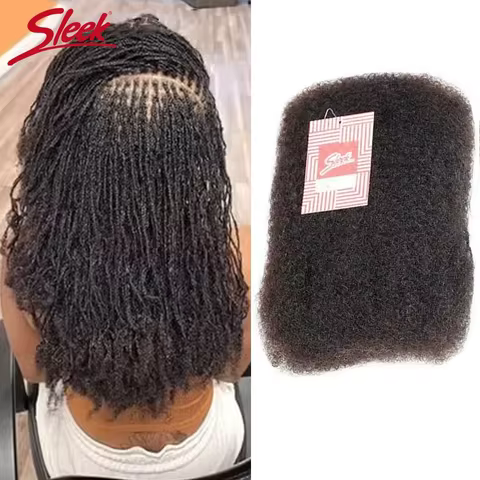 Sleek Remy Afro Curly Bulk Hair For Braiding Peruvian QVR Afro Kinky Curly Human Hair Bulk Natural B