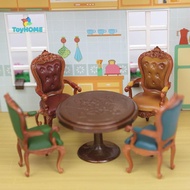 GPHA> Dollhouse Miniatures Furniture Chairs Vintage Accessories Furniture Ornament new