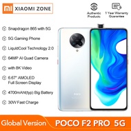 [Global Version] 5G Xiaomi POCO F2 Pro 6GB 128GB Snapdragon 865 64MP Quad Rear Camera Smartphone 6.67Inch 20MP Pop-up Front Mobile Phone