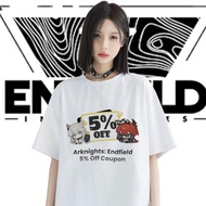 T-Shirt Funny Print Arknights: Endfield 5% off coupon. Send Now.