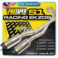 PROTAPER S1 Racing Exhaust Ekzos Pipe Y15 Y15ZR / LC135 LC 135 4S 5S Stainless Steel Exzos Cutting A